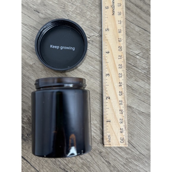 Facial Mask Mixing Set Amber Glass Jar Terracotta Bowl Wooden Spoon Fan Brush - Picture 9 of 11